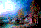 CASOLARE (2000) - Olio su tela - cm. 30x40 - £. 3.900.000