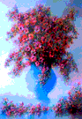 FIORI (1999) - Olio su tela - cm. 70x50 - £. 7.000.000