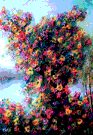 FIORI (2000) - Olio su tela - cm. 60x50 - £. 6.200.000