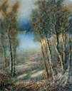 Paesaggio (2000) - Olio su tela - cm.24x18 - . 1.188